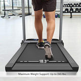 Caminadora digital plegable de ejercicio SereneLife SLFTRD60