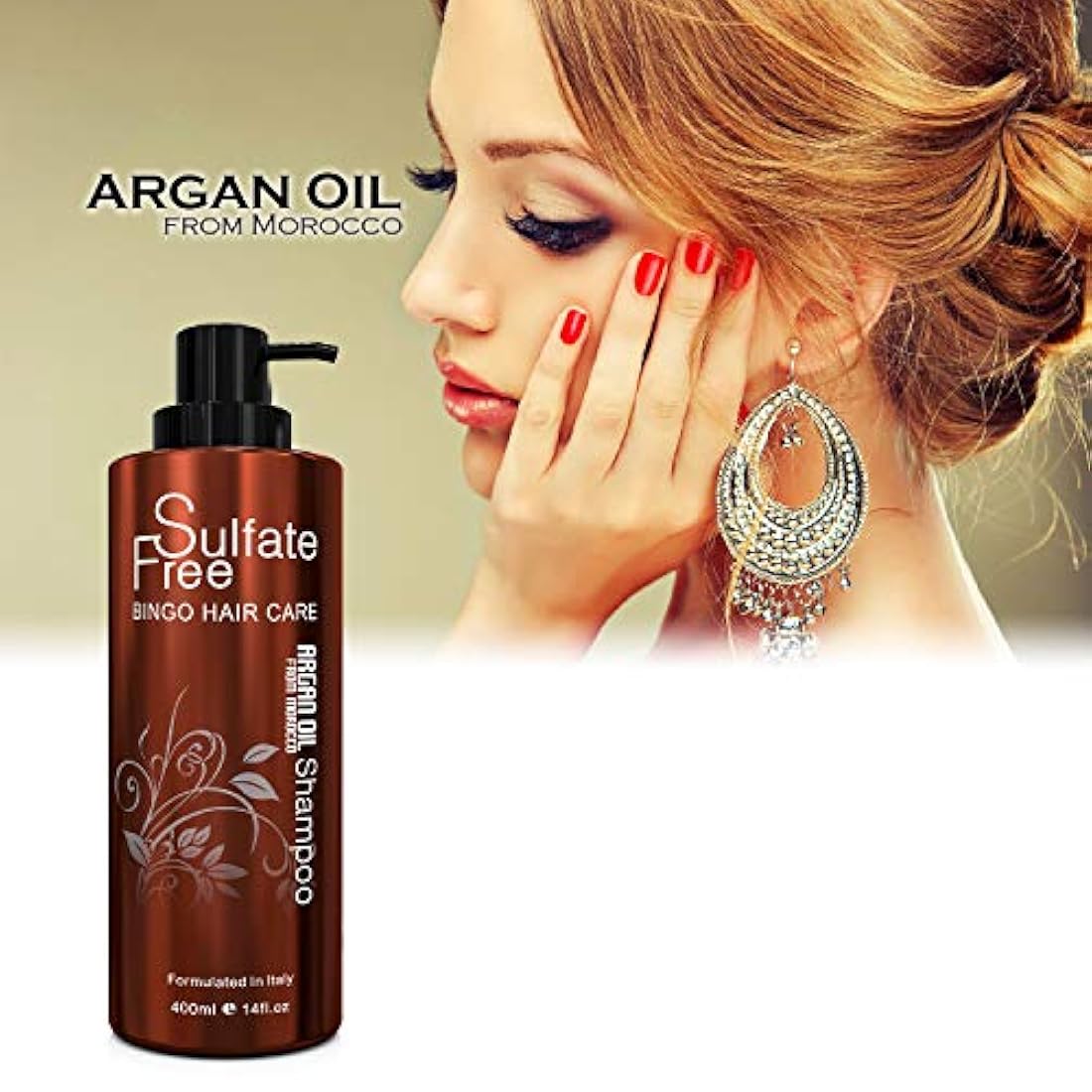 Aceite de Argán marroquí Champú Sulfato última intervensión