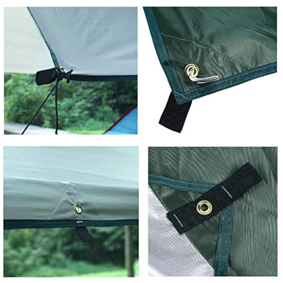 Azarxis campaña lluvia mosca de camping toldo tienda
