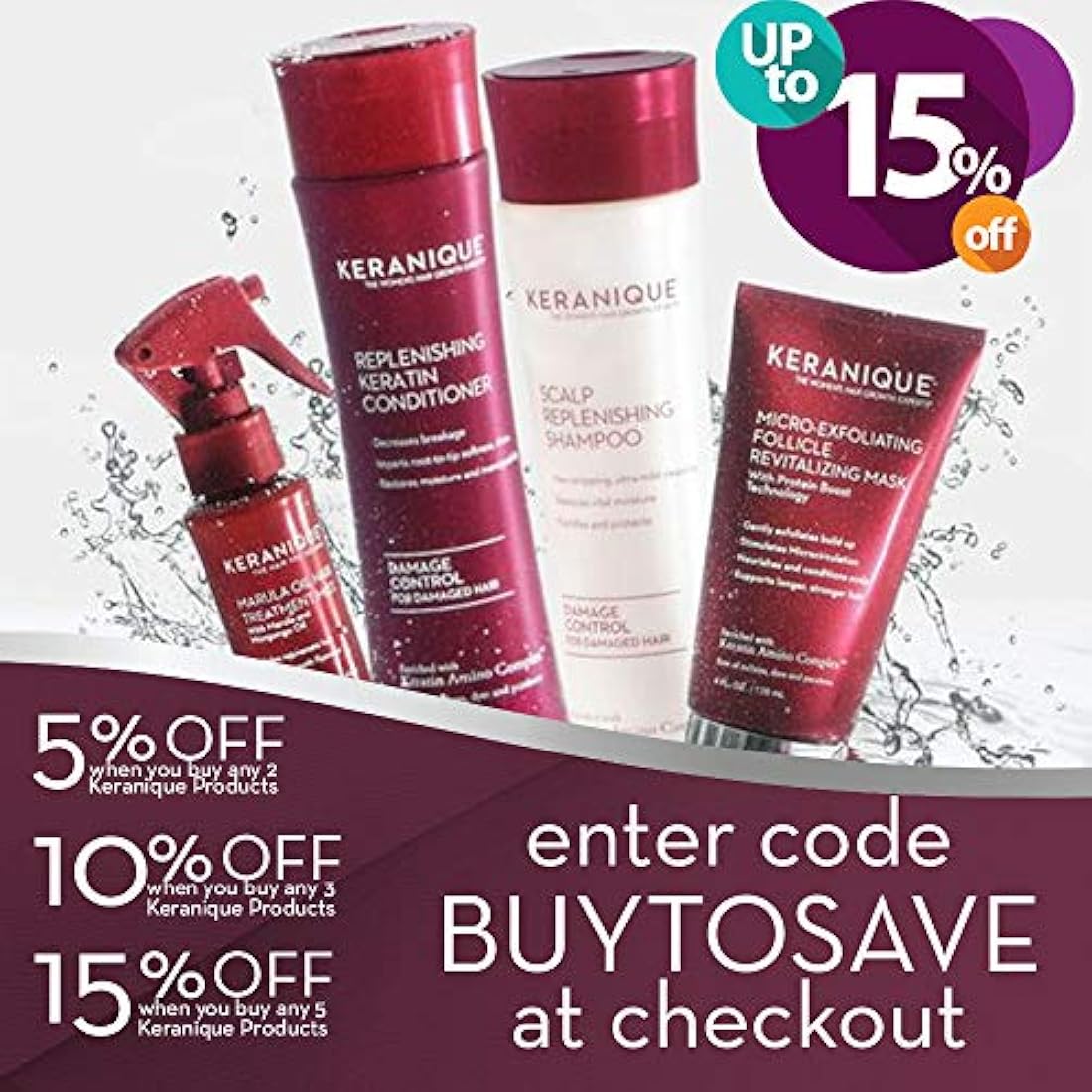 Kit de engrosamiento para cabello  8 onzas