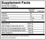 Suplemento de aceite de pescado Viva Naturals Omega 3