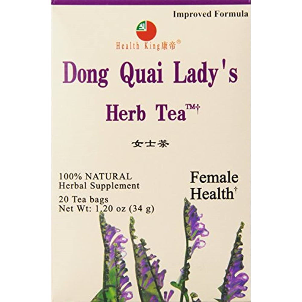Suplementos Té del Rey Dong Quai Señora de salud
