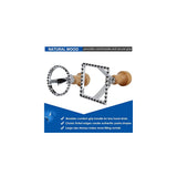 Moldes para hacer raviolisde 2 forma  sellos de