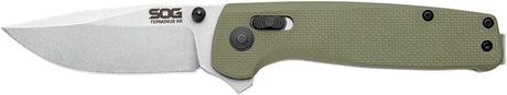 Cuchillos plegables ambidiestros EDC Terminus XR G10