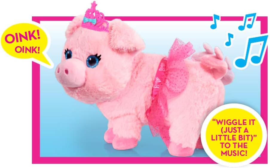 Peluche Barbie Dance & Prance 9.5 con 5 charms, juguete 3+