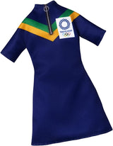 Barbie Ropa: Outfit Olímpico Tokyo 2020, Vestido, Visor, Zapatillas