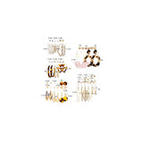 Aretes de borlas colgantes para fiesta juego 61 pares
