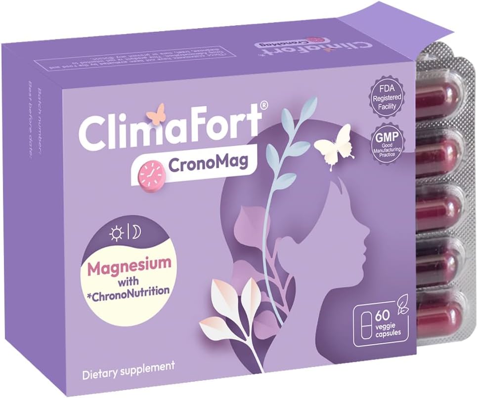 Magnesio para Mujeres Menopausia CronoMag 1 Mes