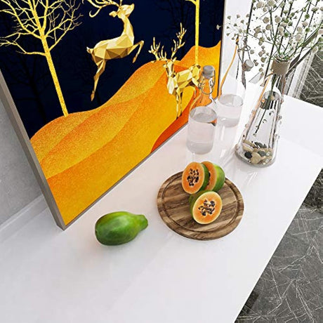 papel vinilo autoadhesivo blanco con purpurina (15.8 x 79)
