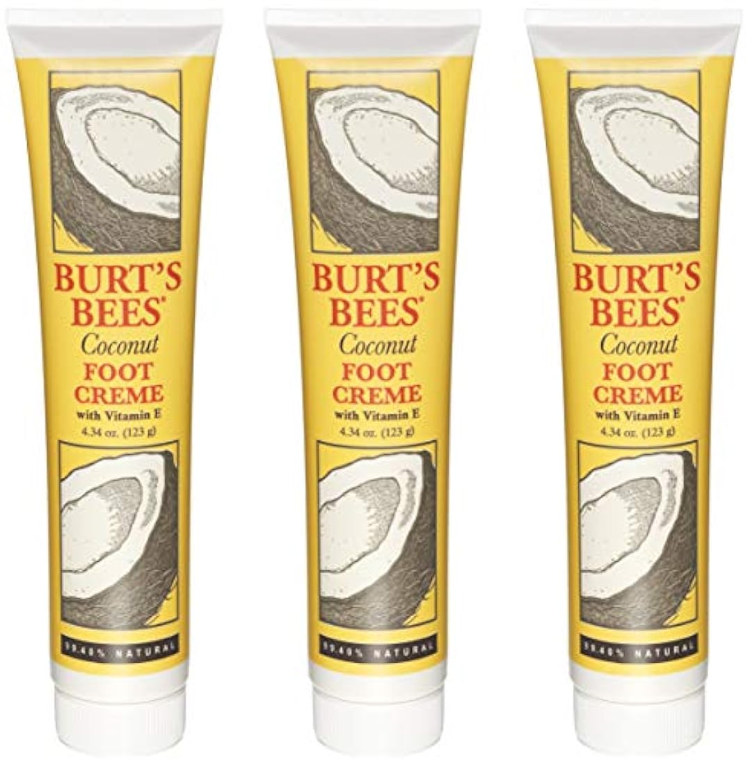 Crema para pies de coco, paquete de de 3 - Burt's Bees