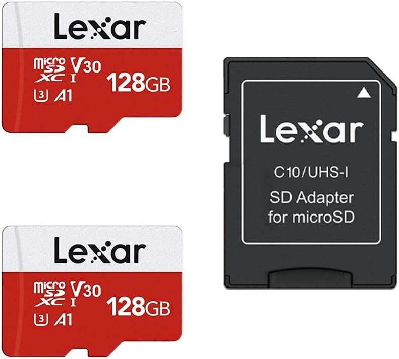 Tarjeta Micro SD Lexar E-Series 128GB UHS-I 100MB/s 4K UHD