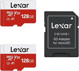 Tarjeta Micro SD Lexar E-Series 128GB UHS-I 100MB/s 4K UHD