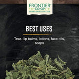 Suplemento Herbal Hoja de Frambuesa, Frontier, Orgánico 1 lb