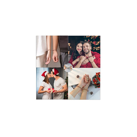 Pulseras y tobilleras magnética para pareja