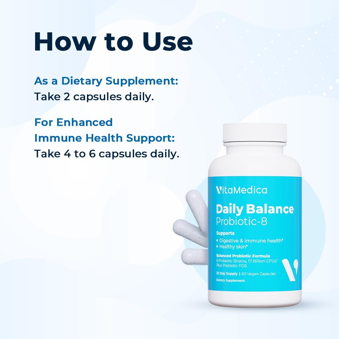 VitaMedica Probiótico Daily Balance Probiotic-8 60 cápsulas