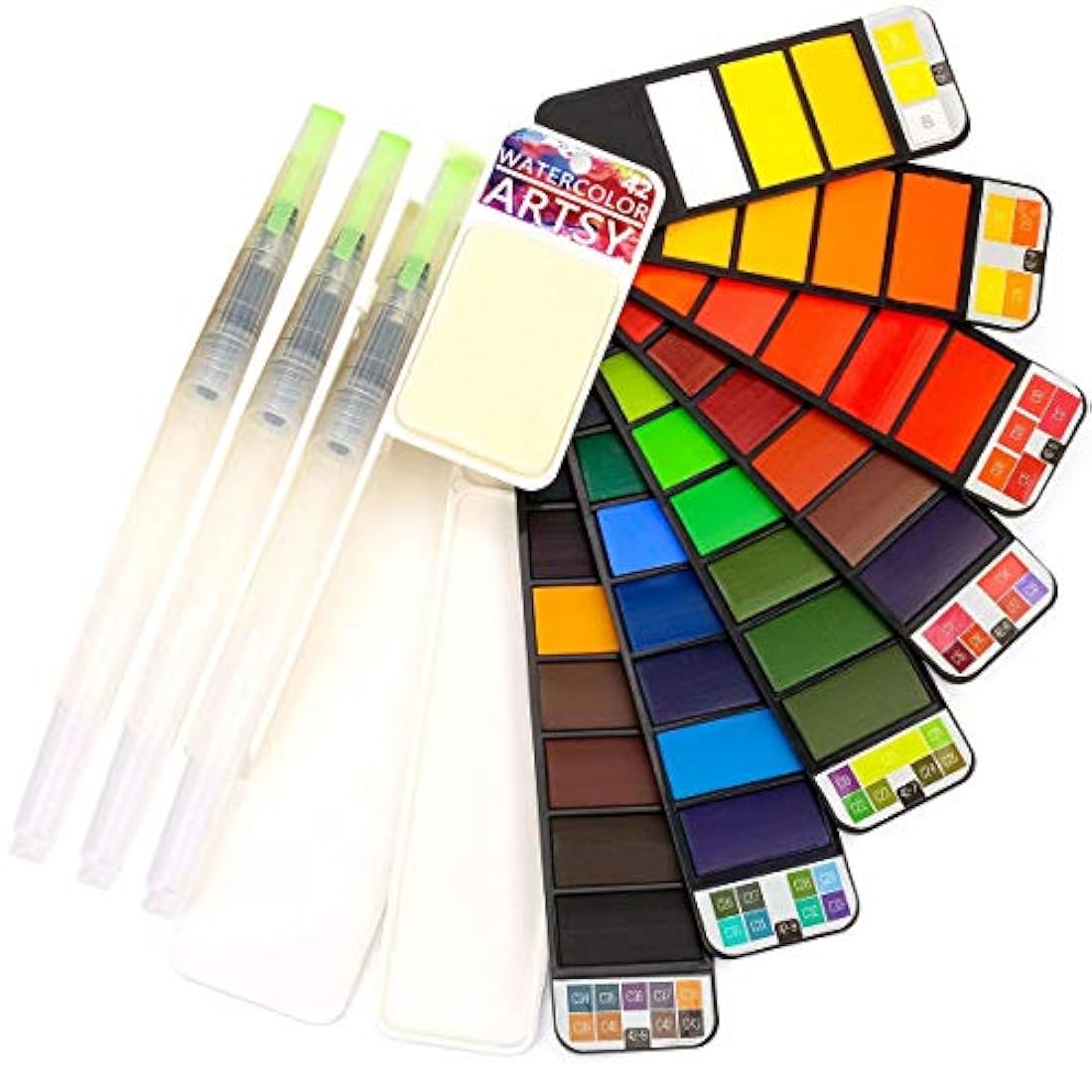 Set 42 colores surtidos con 3 cepillos - Perfect Foldable