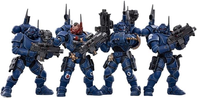 Figuras de Acción JOYTOY Ultramarines Infiltrators 1/18 Set 4