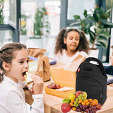 Bolsa de almuerzo con aislamiento impermeable con bolsillo