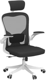 Oficina Silla Ergonómica con Soporte Lumbar y Reposacabezas 3D
