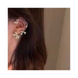 Aretes de mariposa para mujer sin perforaciones