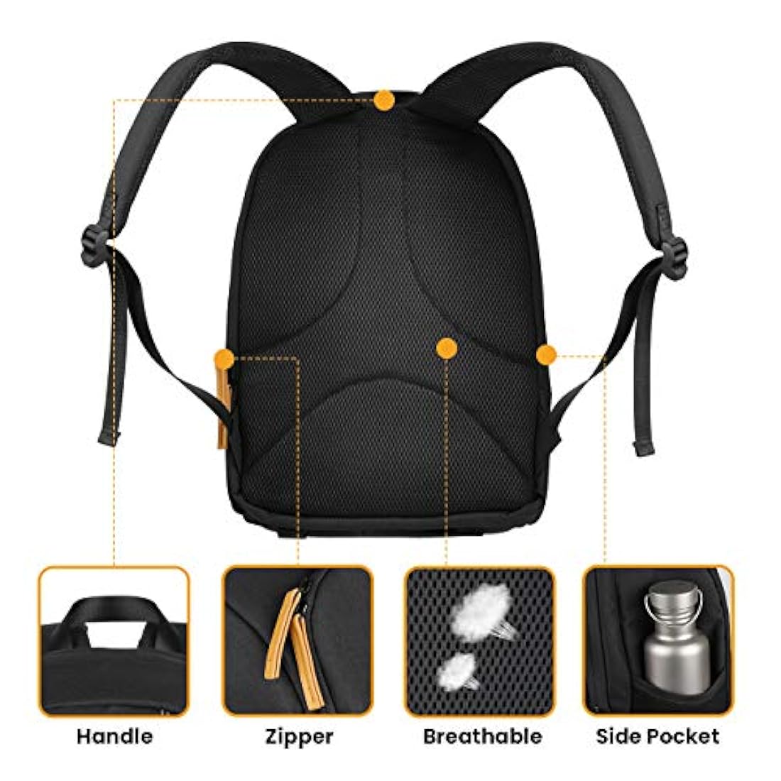 Morral impermeable para cámara de gran capacidad