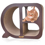 Juguete rascador para gatos Marrón