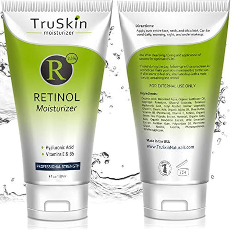 RETINOL Crema HIDRATANTE para rostro y ojos