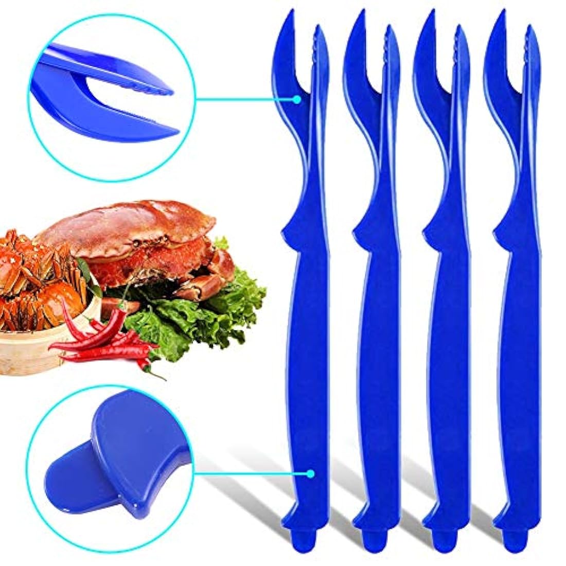 Seafood Tools - Juego de tenedores para cangrejos y craquela