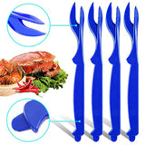 Seafood Tools - Juego de tenedores para cangrejos y craquela