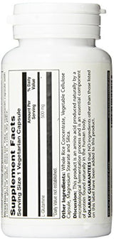 Suplemento de forma libre de L-Glutamina  500 mg
