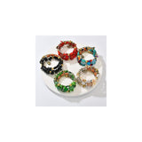 Pulseras y tobilleras bohemias de cuentas de ágata