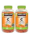 Kirkland Signature Vitamina C 250 mg, 360 gomitas para adultos, Paquete de 4, 4