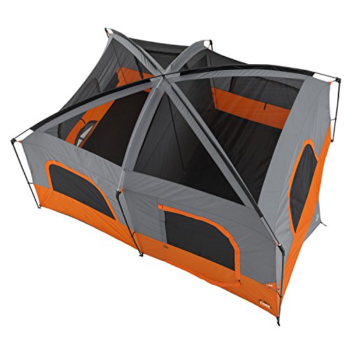 Carpa de cabina de pared recta para 10 personas