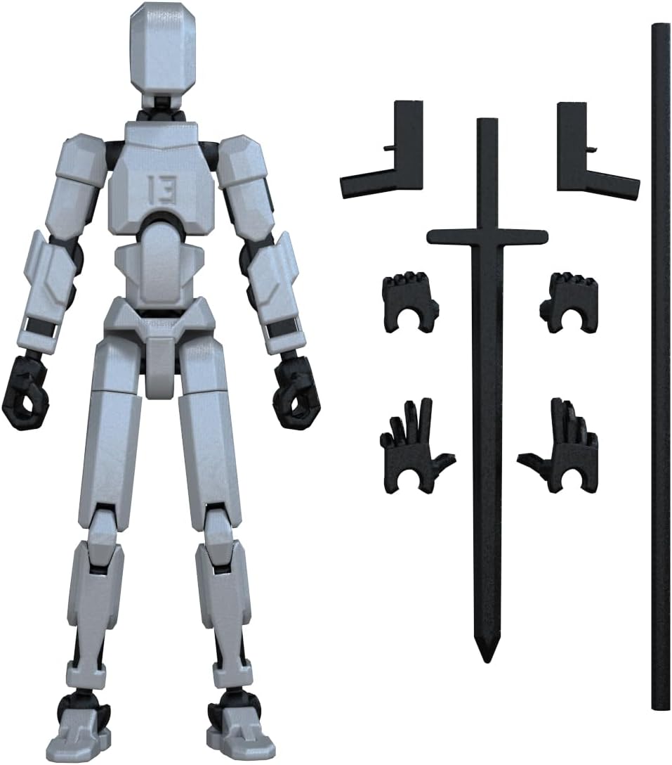 Figura de acción MerryXD Titan 13, articulada, modelo T13
