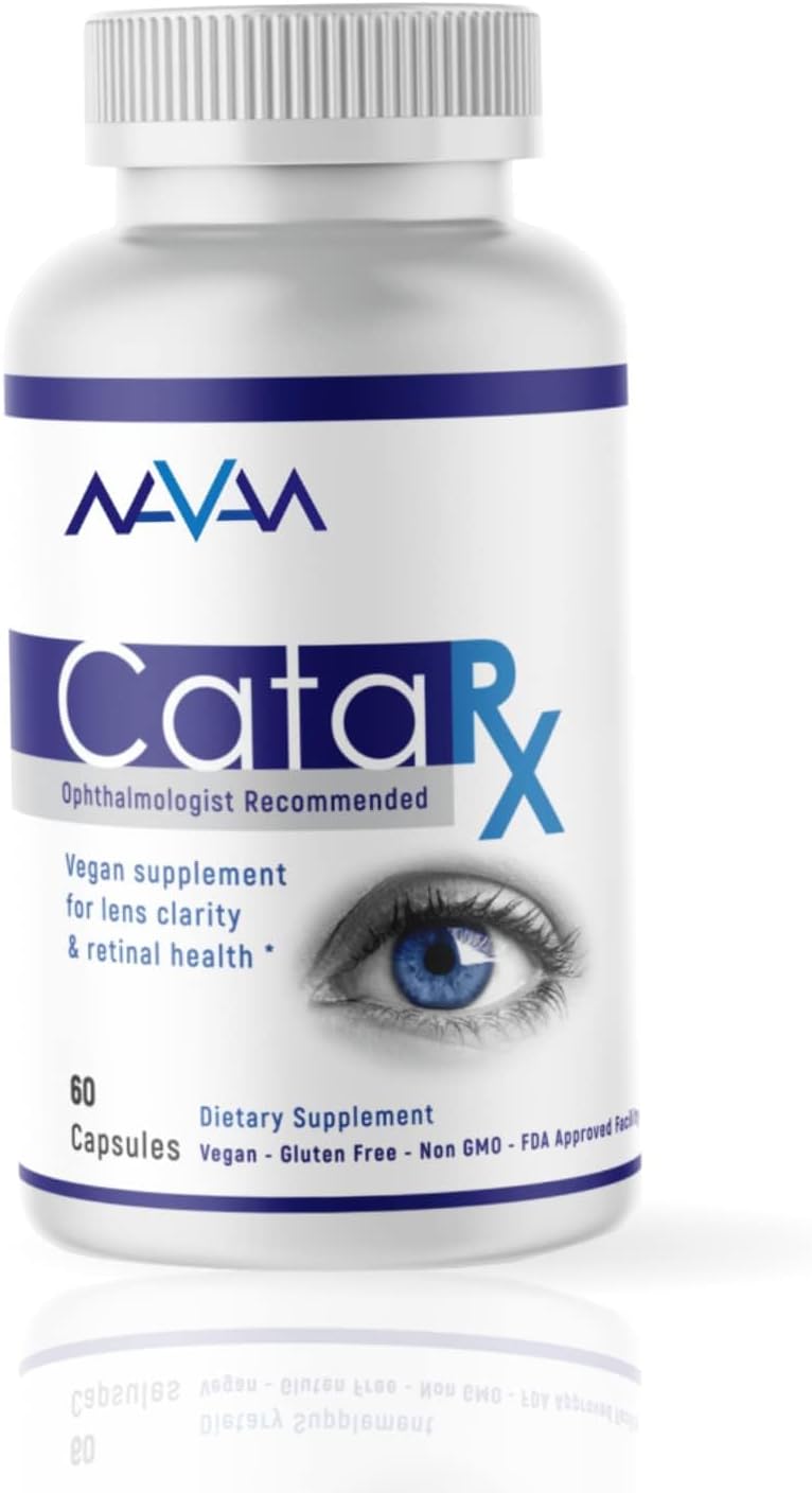 Vitaminas oculares de apoyo macular para la visión veganas