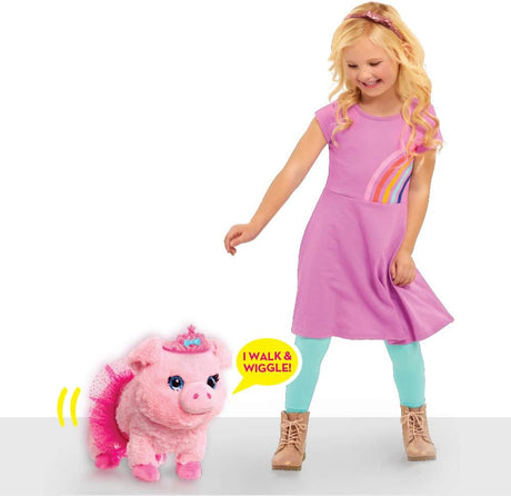 Peluche Barbie Dance & Prance 9.5 con 5 charms, juguete 3+
