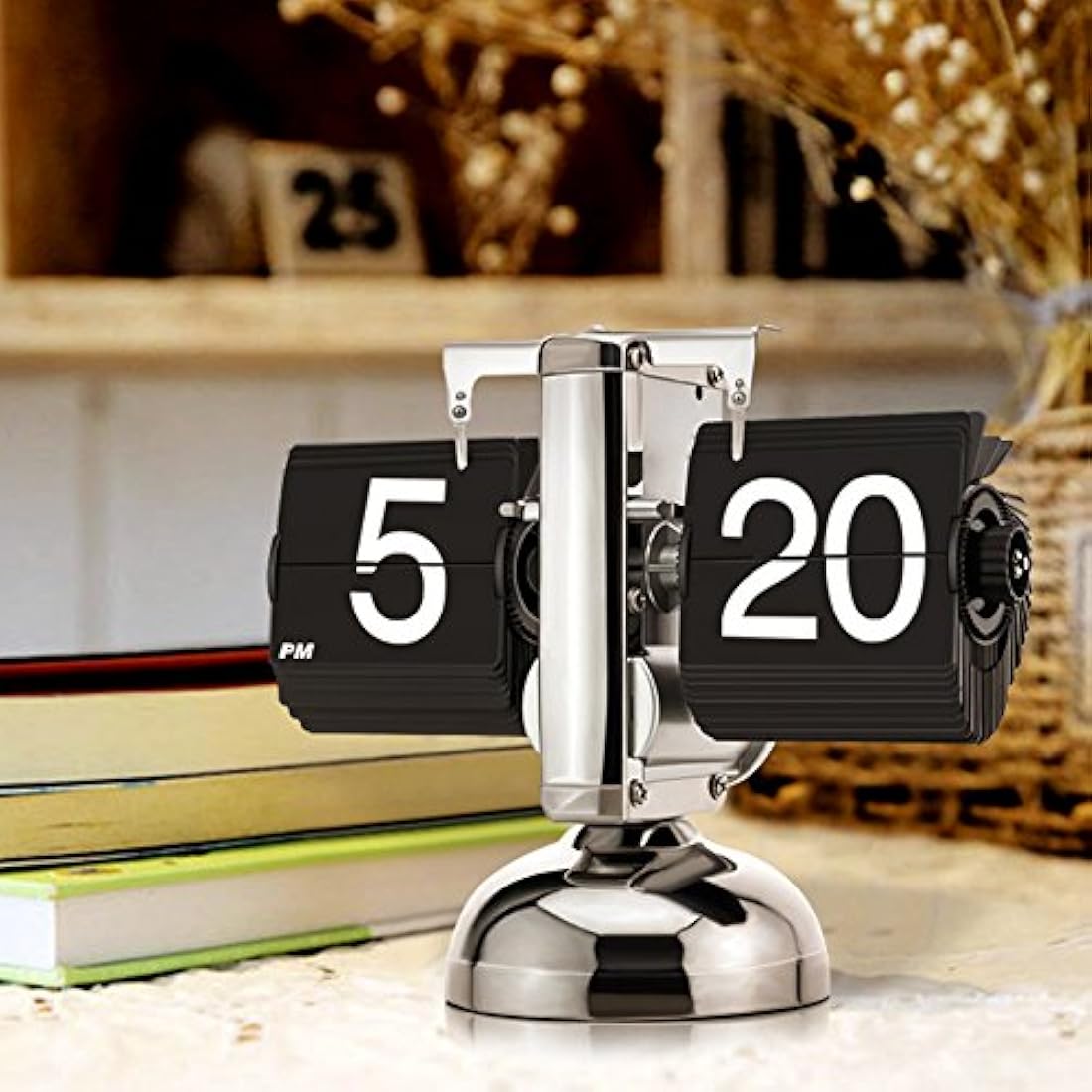 Reloj retro plegable con mecanismo interno digital moderno