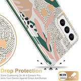 ESDOT Funda para Samsung Galaxy S22, grado militar, prueba de caídas de 21 pies, funda resistente con diseños de moda para mujeres y niñas, funda protectora para Galaxy S22 de 6.1 pulgadas, patrones Niee