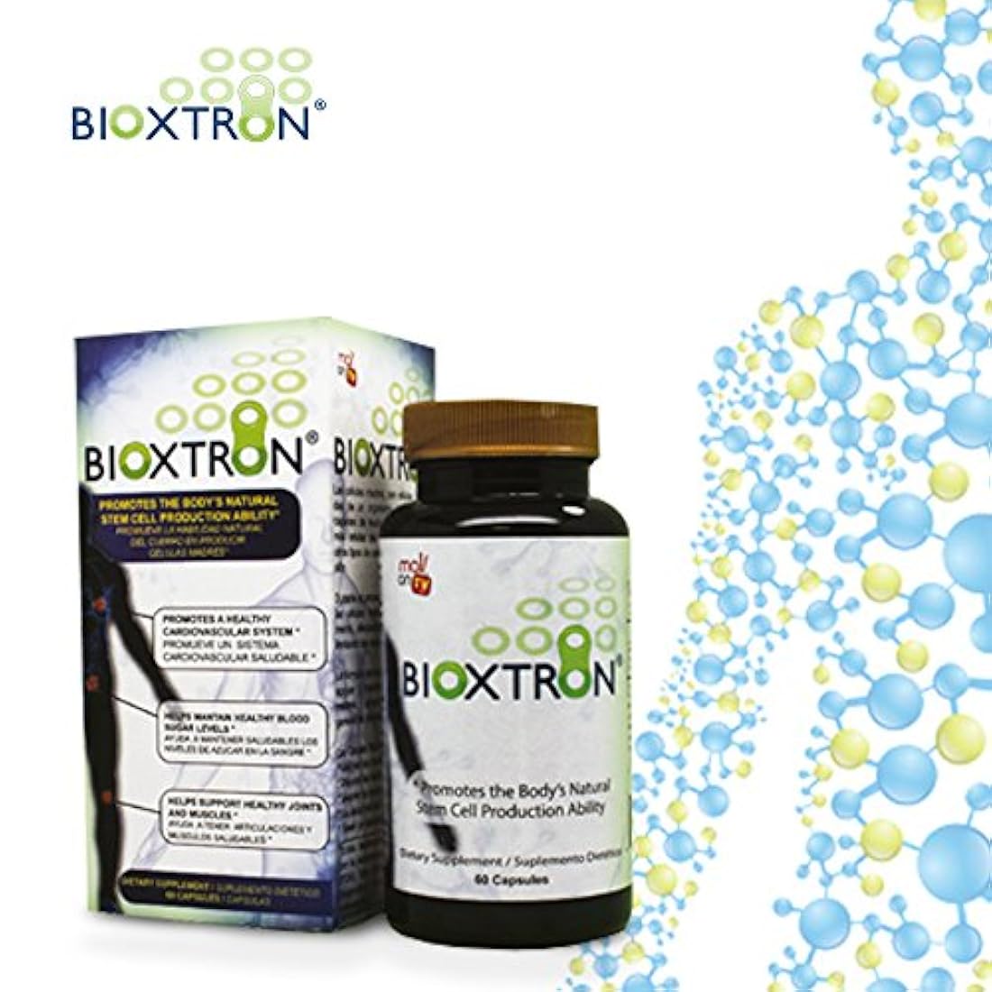 Bioxtron Natural AFA Suplemento de células madre