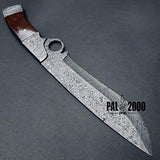 cuchillo de Damasco con vaina de piel  PAL 2000 KNIVES