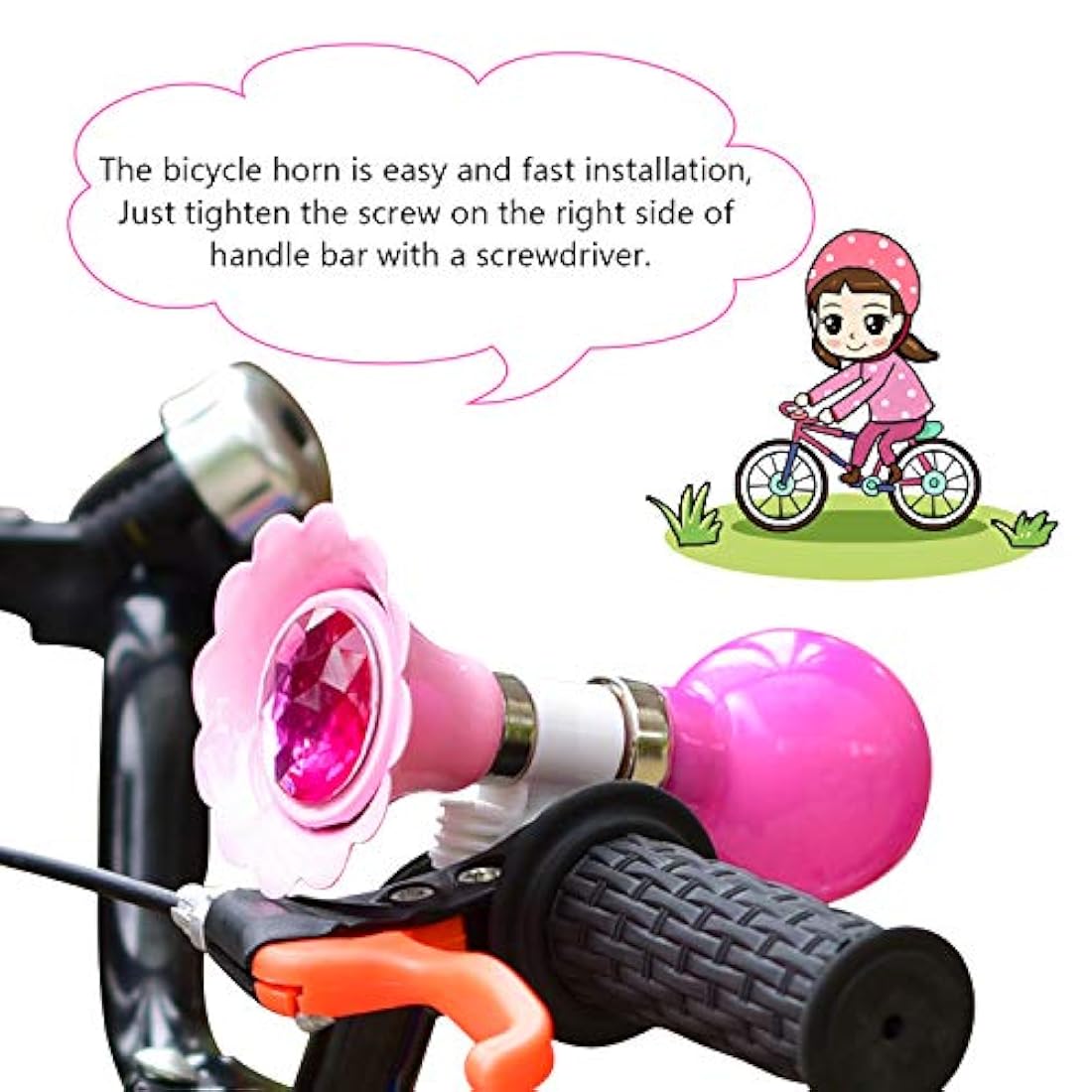 Cintas para manubrio más bocina de bicicleta