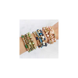 Pulseras y tobilleras con mezcla de cuentas apilables