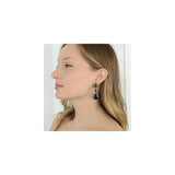 Aretes colgantes de lágrima para mujeres