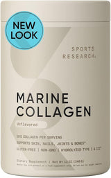 Suplemento Péptido de colágeno marino premium (12 onzas)