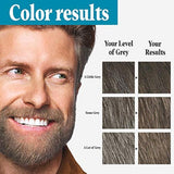Coloración de barba para cabello gris con cepillo incluido