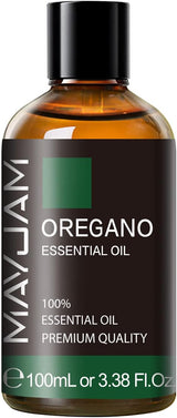 AceiteEsencial de Orégano MAYJAM, 100ml, Difusor, Gotero de Vidrio