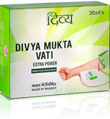 Original Patanjali Divya muktavati, extra power 120 count, ayurvédica, 100% Natural