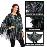 Disfraces - Poncho para mujer, diseño