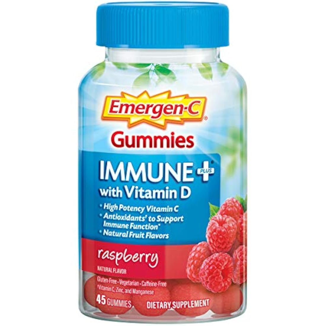 Suplemento dietético masticable Emergen-C Suplemento dietético masticable, tableta con vitamina C y vitamina B6, 1, 1