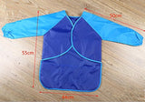 Kids impermeable manga larga Smock delantal babero